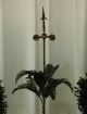 Vintage Italian Tole Palm Tree Lamp,  Parzinger / Hollywood Regency Style Lamps photo 3