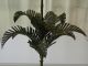 Vintage Italian Tole Palm Tree Lamp,  Parzinger / Hollywood Regency Style Lamps photo 5