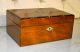 19th Century Fitted Scottish Sewing Box W/ Lift Out Top Fitted Tray Boxes photo 1