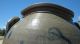 Henry Lowndes Virginia Crock Stoneware Jar Cobalt Decorated Southern Pottery Crocks photo 1