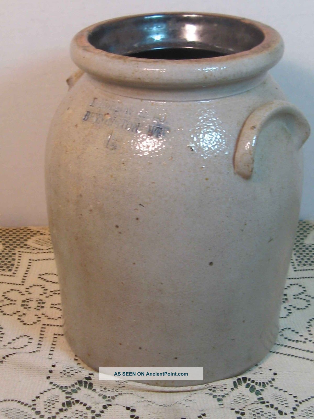 1 Gallon Crock E.  Norton Bennington A Little Crocks photo