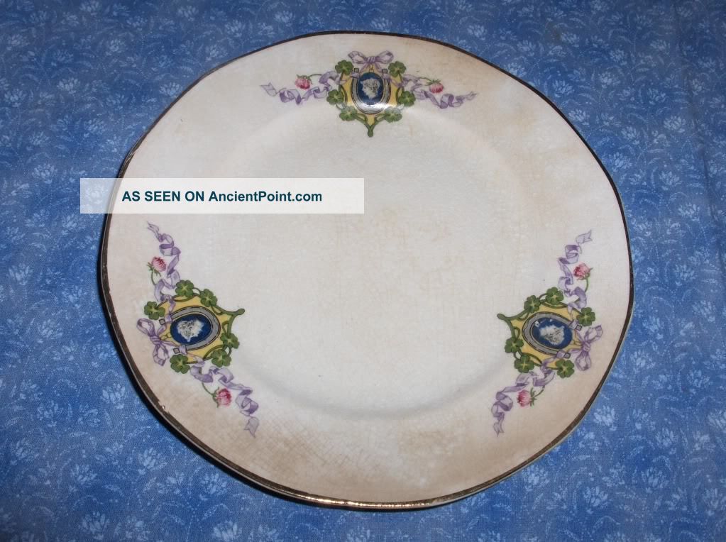 Hilas Globe China Company Antique Plate 7 