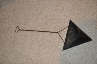 Antique Dust Pan - Hangs On Wall - Promotional Item From Winona Coal Co. photo
