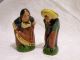 Cute Antique Mexican Couple Salt And Pepper Shakers Rare Salt & Pepper Shakers photo 1