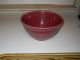 Antique Ceramic Pottery Bowl W/ribbed Pattern & Kiln Marks On Base Bowls photo 2