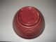 Antique Ceramic Pottery Bowl W/ribbed Pattern & Kiln Marks On Base Bowls photo 5