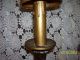 Antique Shaded Candlestick Metal Pull Chain Lamps Lamps photo 4