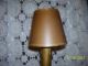 Antique Shaded Candlestick Metal Pull Chain Lamps Lamps photo 7