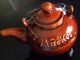 Rare Vintage Kitchen Teapot German Brown “siegerlander Mackes” City Advertising Teapots & Tea Sets photo 1