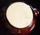 Rare Vintage Kitchen Teapot German Brown “siegerlander Mackes” City Advertising Teapots & Tea Sets photo 6
