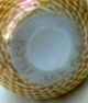 Gold Calcite Aurene Favrile Iridescent Zipper Pattern Cased Art Glass Vase Vases photo 5