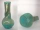 Antique Iridescent Art Glass Pinch Vase - This Was Made By Dugan. Vases photo 1