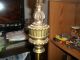 Unique Antique N.  Y.  11418.  S.  F F159 Brass,  Bronz,  Cast,  Crystal Table Lamp. Lamps photo 6