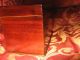 1800s Antique Fabulous Double Shell Mahogany Leaf Inlaid Inlay Tea Caddy Nr Boxes photo 5