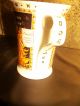 Vintage Coffee Cup Fine China Dunoon Ruth Beck Leo Lion Astrology Sun Flower Metalware photo 2