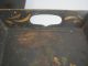 Antique Narrow And Long Handpainted Toleware Tray/ Handles Toleware photo 2