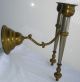 Antique 19th Century Maritime / Ship ' S Moveable Torch Candleholder Lamps photo 9