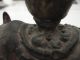 Vtg Rhinoceros Candle Holder - Bronze? Metalware photo 4