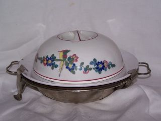 Villeroy & Boch - Plate Warmer With Porcelain Plate And Lid photo