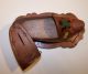 Wonderful Antique Folk Art Wooden Puss In Boots Shoe Bank ~excellent~ Boxes photo 6