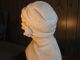 Italian Hand Carved Alabaster Young Lady Signed By Artist Other photo 10