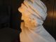 Italian Hand Carved Alabaster Young Lady Signed By Artist Other photo 11