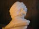 Italian Hand Carved Alabaster Young Lady Signed By Artist Other photo 4