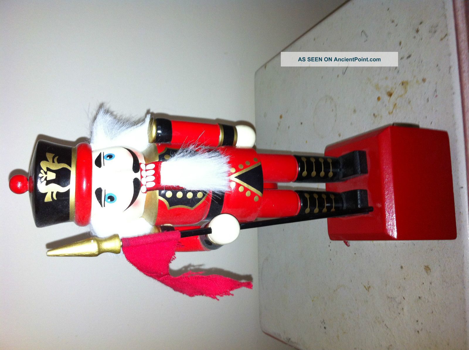 Ornate Nut Cracker With A Beard And Hair - Carved Figures photo