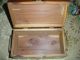 Dovetail Cedar Wooden Box Dresser Trinket Brass Handle Boxes photo 3