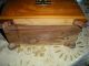 Dovetail Cedar Wooden Box Dresser Trinket Brass Handle Boxes photo 4
