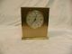 Antique Swiss Made Seth Thomas Quartzmatic Parlor Clock In Gilted Brass And Runs Clocks photo 7