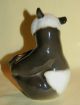 Vintage Lomonosov Russia Porcelain Ceramic Pottery Gorgeous Panda Bear Figurine Figurines photo 5
