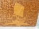 Folk Art Inlaid California Redwood & Tamarac Wooden Box W/ship Boxes photo 3