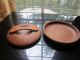 Signed Sandberg Art Studio Norastad Sweden Small Lidded Handmade Wooden Dish Bowls photo 1
