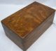 Vintage Wood Library Card Box / File - The Tisch Hine Co,  Grand Rapids,  Mich Boxes photo 1