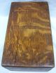 Vintage Wood Library Card Box / File - The Tisch Hine Co,  Grand Rapids,  Mich Boxes photo 2