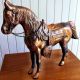 Large Bronzed Metal,  Carnival Midway Prize Horse Metalware photo 1