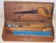 Vintage Wooden Deluxe American Tool Chest Filled With Various Small Tools Boxes photo 2