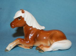 Vintage Japan Porcelain Ceramic Pottery Darling Sorrel Pony Horse Figurine photo