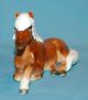 Vintage Japan Porcelain Ceramic Pottery Darling Sorrel Pony Horse Figurine Figurines photo 3