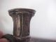 Charming Old Cast Metal Swan Water Lily Leaves Heavy Candlesticks Great Detail Metalware photo 2