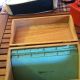 Vintage Globe Wernicke Wood Recipe File Card Box Holder Boxes photo 2