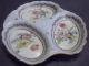 Vintage Rare 1920 ' S - 30 ' S Birks Limoges Porcelain Divided 3 Lobed Pickle Dish Other photo 1