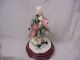 Vtg Pair Of Porcelain Figures Lady And Gentlemen Gorgeous Clothes Signed Exc Con Figurines photo 2