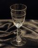 Antique Crystal Sherry Wine Stemware - Set Of 10 ~ Lovely Ring ~ Pristine Stemware photo 2