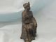 Antique Smelter - Pot Metal Figure - Sitting Lady Metalware photo 3