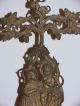 Antique 1851 Archer & Warner Of Philadelphia Bronze Girandole / Girandoles Lamps photo 3