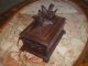 Carved Black Forest Casket Box W 2 Birds Working Lock & Key Boxes photo 4