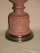 Terracotta Classical Style Urn Shaped Lamp W/ Ramsheads,  Roses & Swags Lamps photo 7