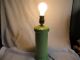 Rare Vintage Stafford China Lamp With Sticker Works Fine Lamps photo 1
